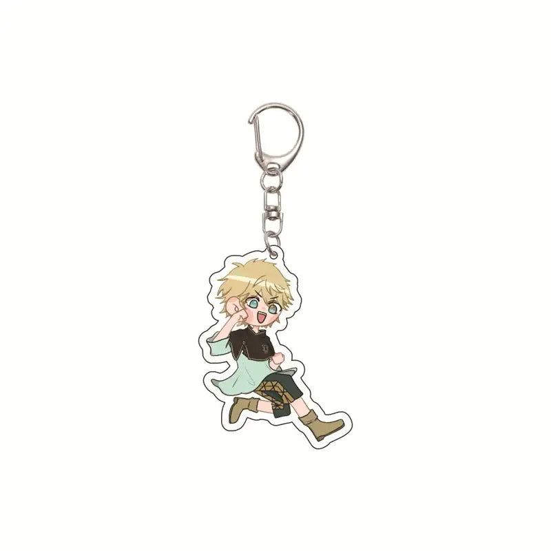 Black Clover Asta Acrylic Keychain – Bag Pendant