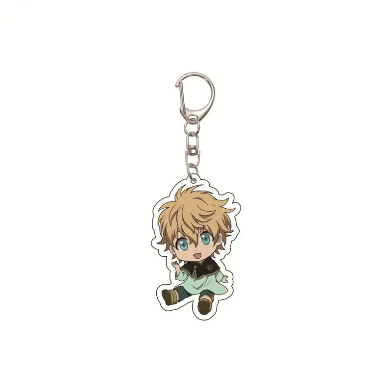 Black Clover Asta Acrylic Keychain – Bag Pendant