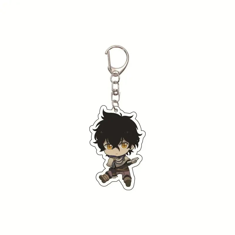 Black Clover Asta Acrylic Keychain – Bag Pendant