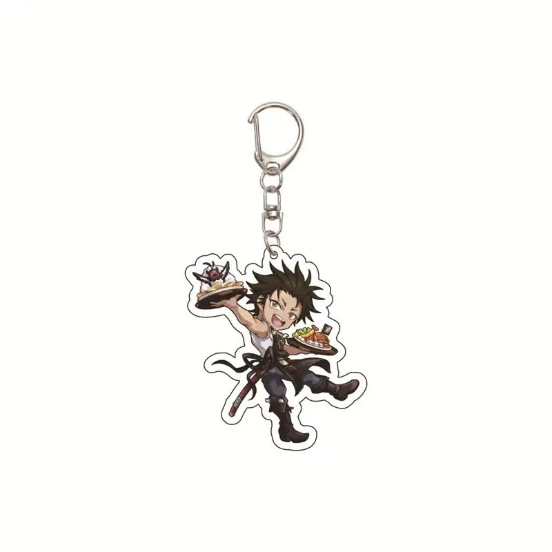 Black Clover Asta Acrylic Keychain – Bag Pendant