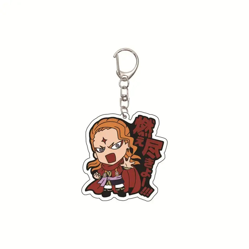 Black Clover Asta Acrylic Keychain – Bag Pendant