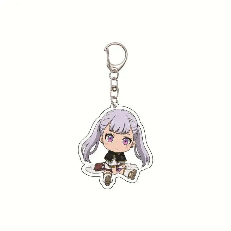 Black Clover Asta Acrylic Keychain – Bag Pendant