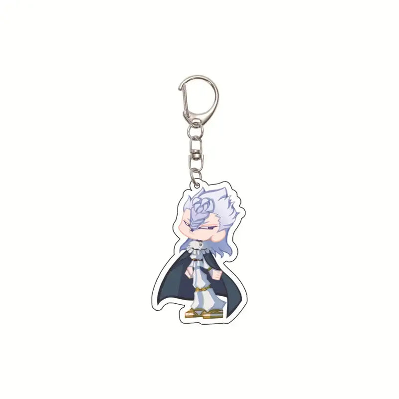 Black Clover Asta Acrylic Keychain – Bag Pendant