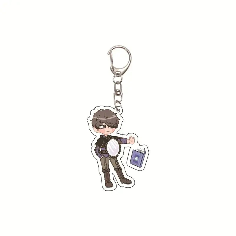 Black Clover Asta Acrylic Keychain – Bag Pendant