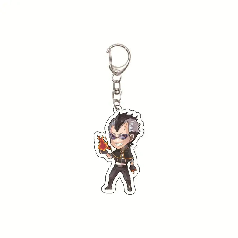Black Clover Asta Acrylic Keychain – Bag Pendant
