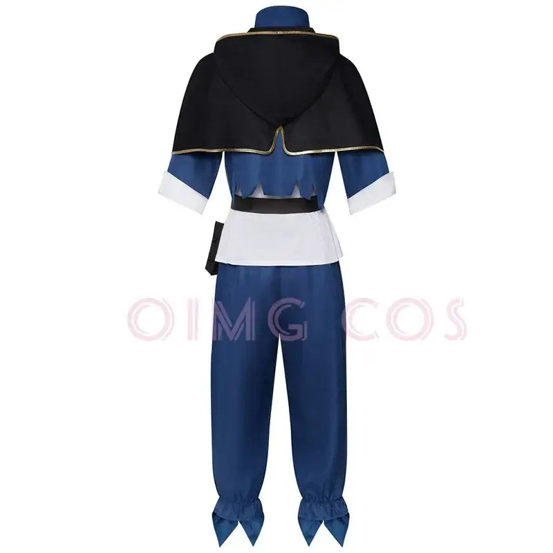 Black Clover Asta Cosplay Costume – Adult Uniform