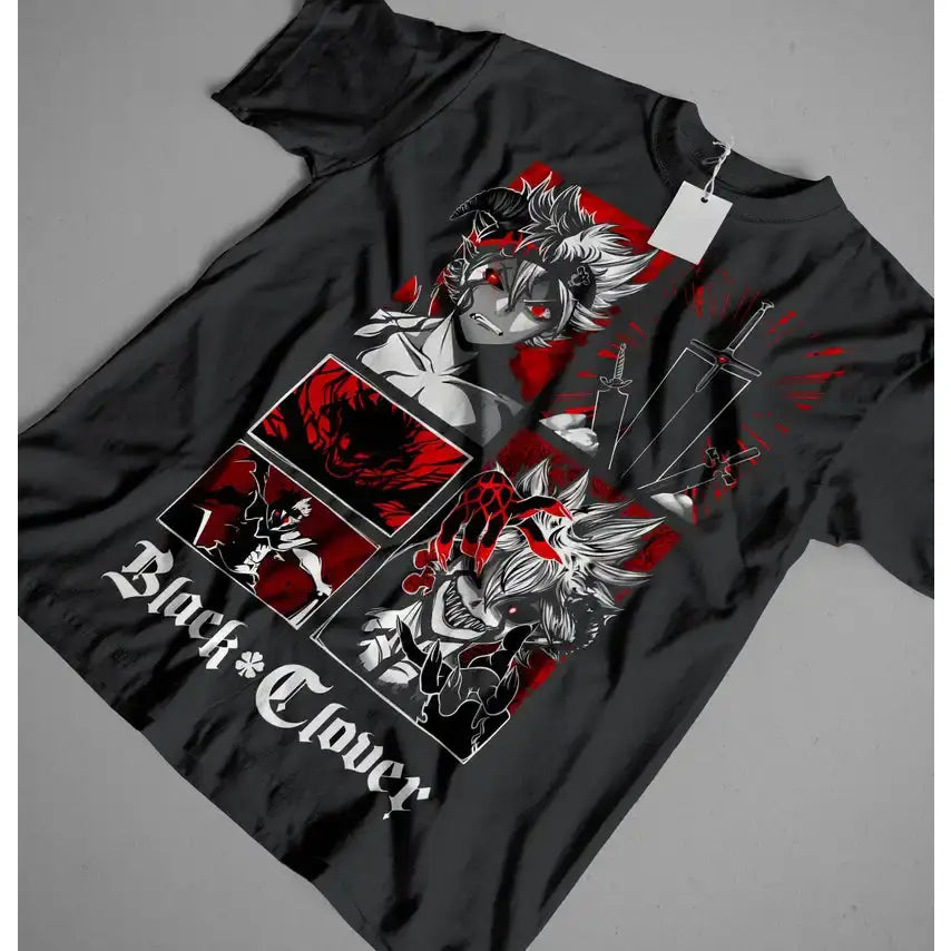 Black Clover Asta Demon T-Shirt – Anime Graphic Tee
