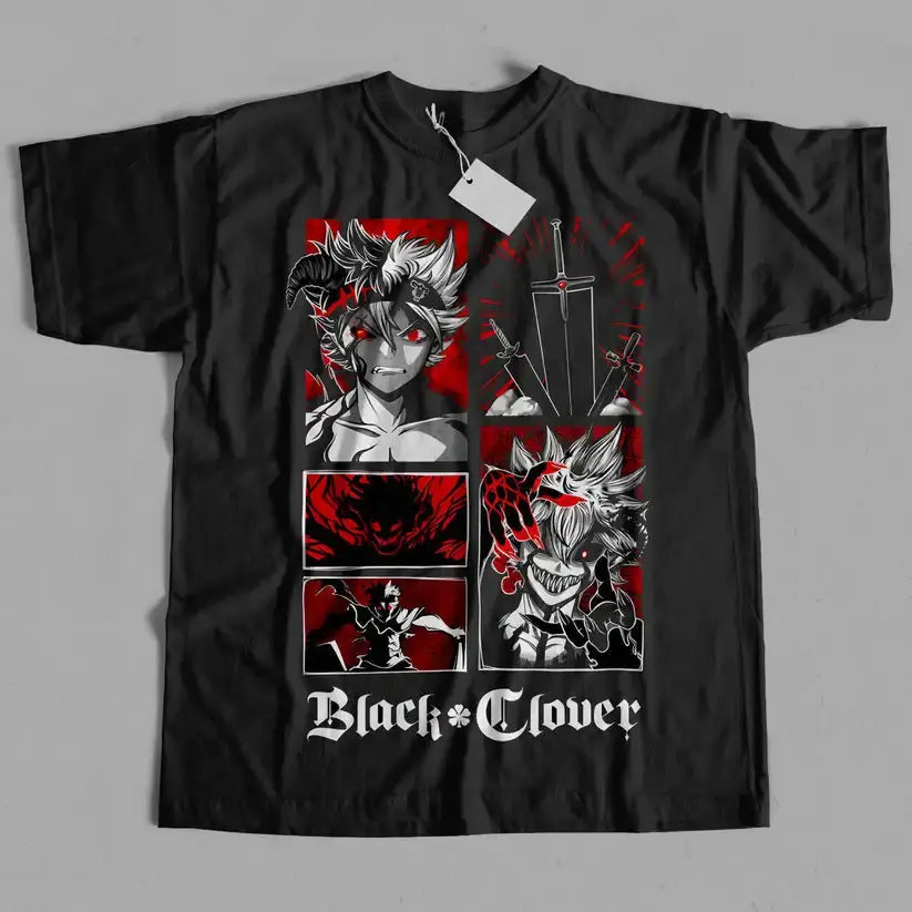 Black Clover Asta Demon T-Shirt – Anime Graphic Tee