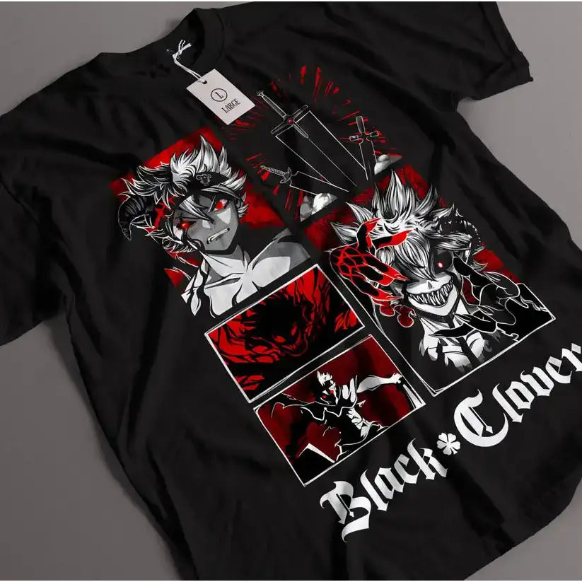 Black Clover Asta Demon T-Shirt – Anime Graphic Tee