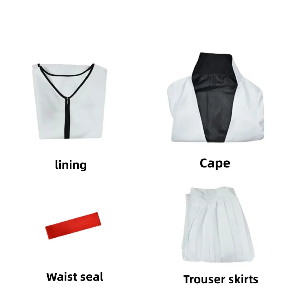 Bleach Aizen Sousuke Captain Cosplay Costume & Wig