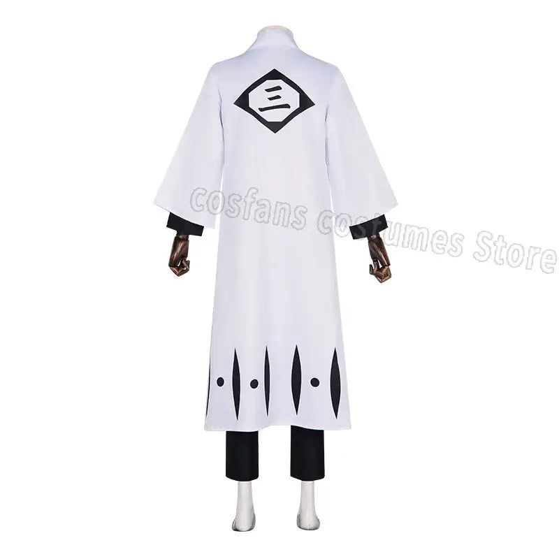 Bleach Aizen Sousuke Cosplay Wig – Captain Robe Kimono