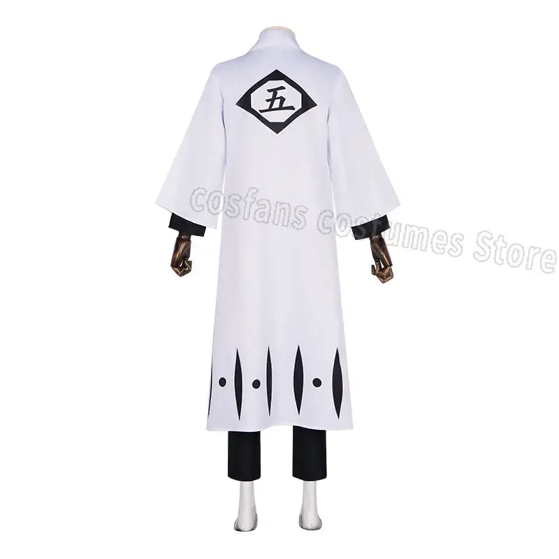 Bleach Aizen Sousuke Cosplay Wig – Captain Robe Kimono