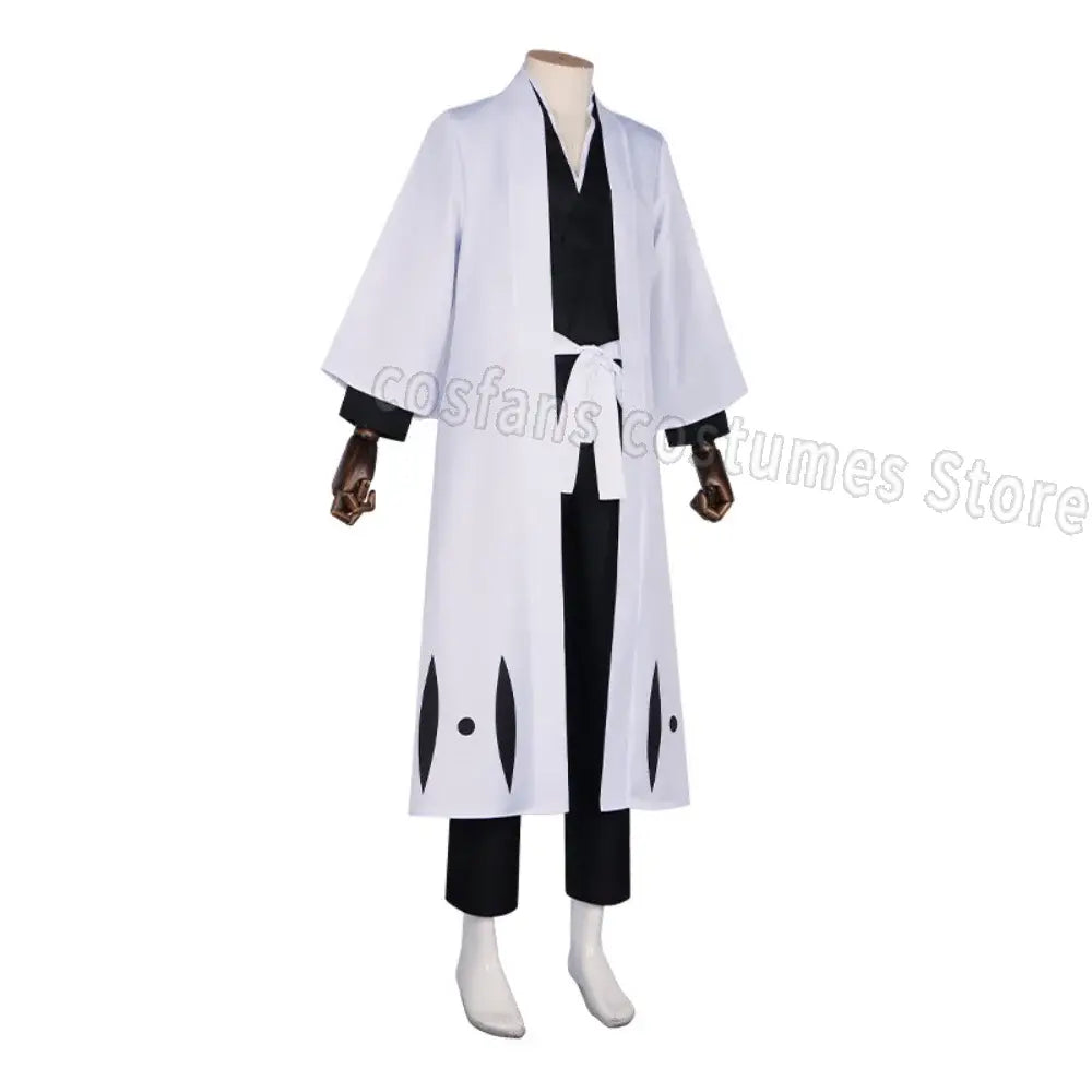 Bleach Aizen Sousuke Cosplay Wig – Captain Robe Kimono