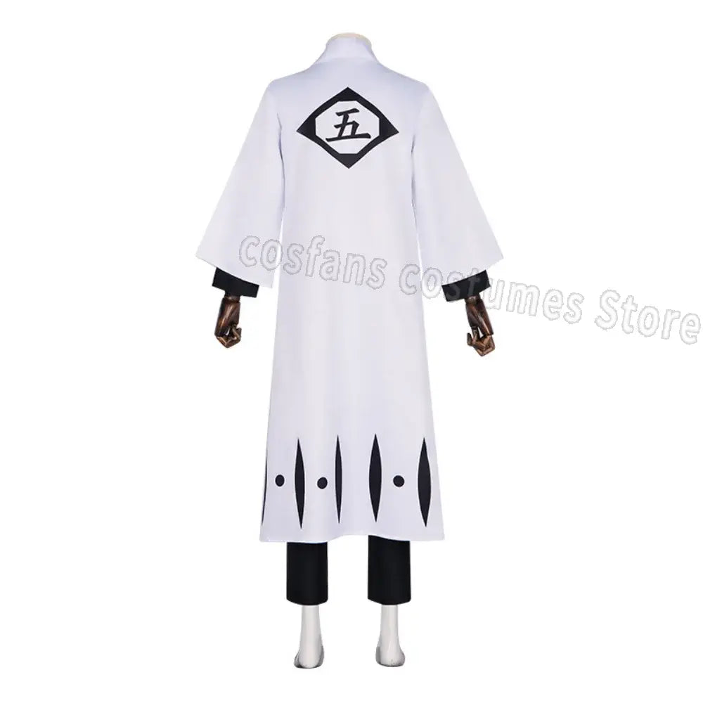 Bleach Aizen Sousuke Cosplay Wig – Captain Robe Kimono