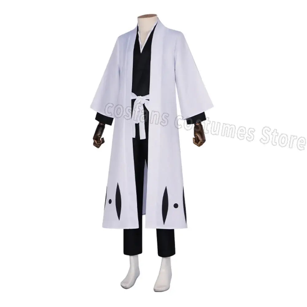Bleach Aizen Sousuke Cosplay Wig – Captain Robe Kimono