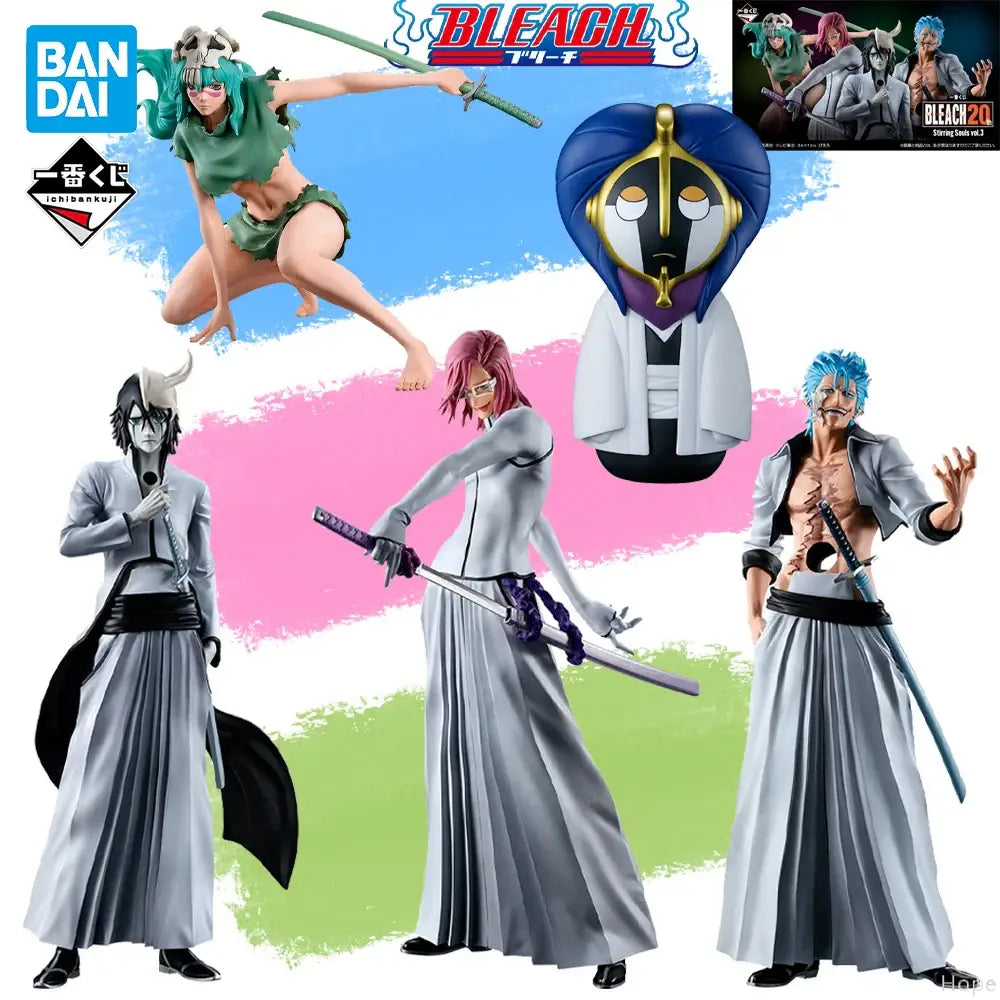 Bleach Ichiban Kuji PVC Figure Set – Ulquiorra, Grimmjow