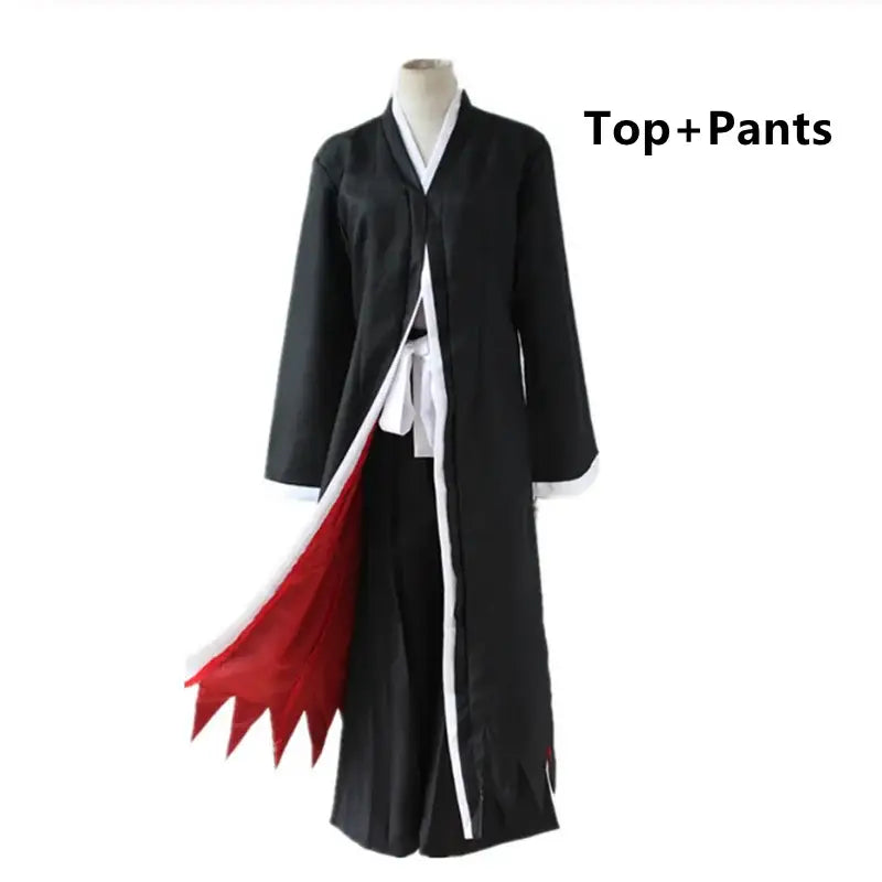 Bleach Ichigo Kurosaki Cosplay Costume Set – Mask Included