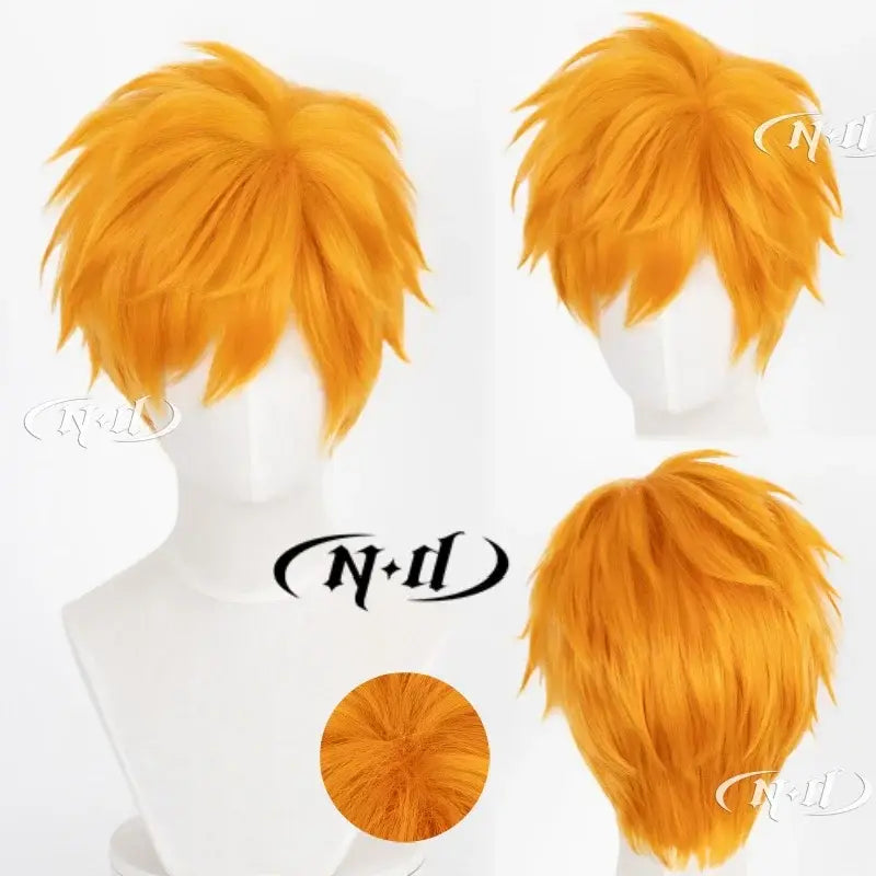 Bleach Ichigo Kurosaki Cosplay Wig – Heat Resistant