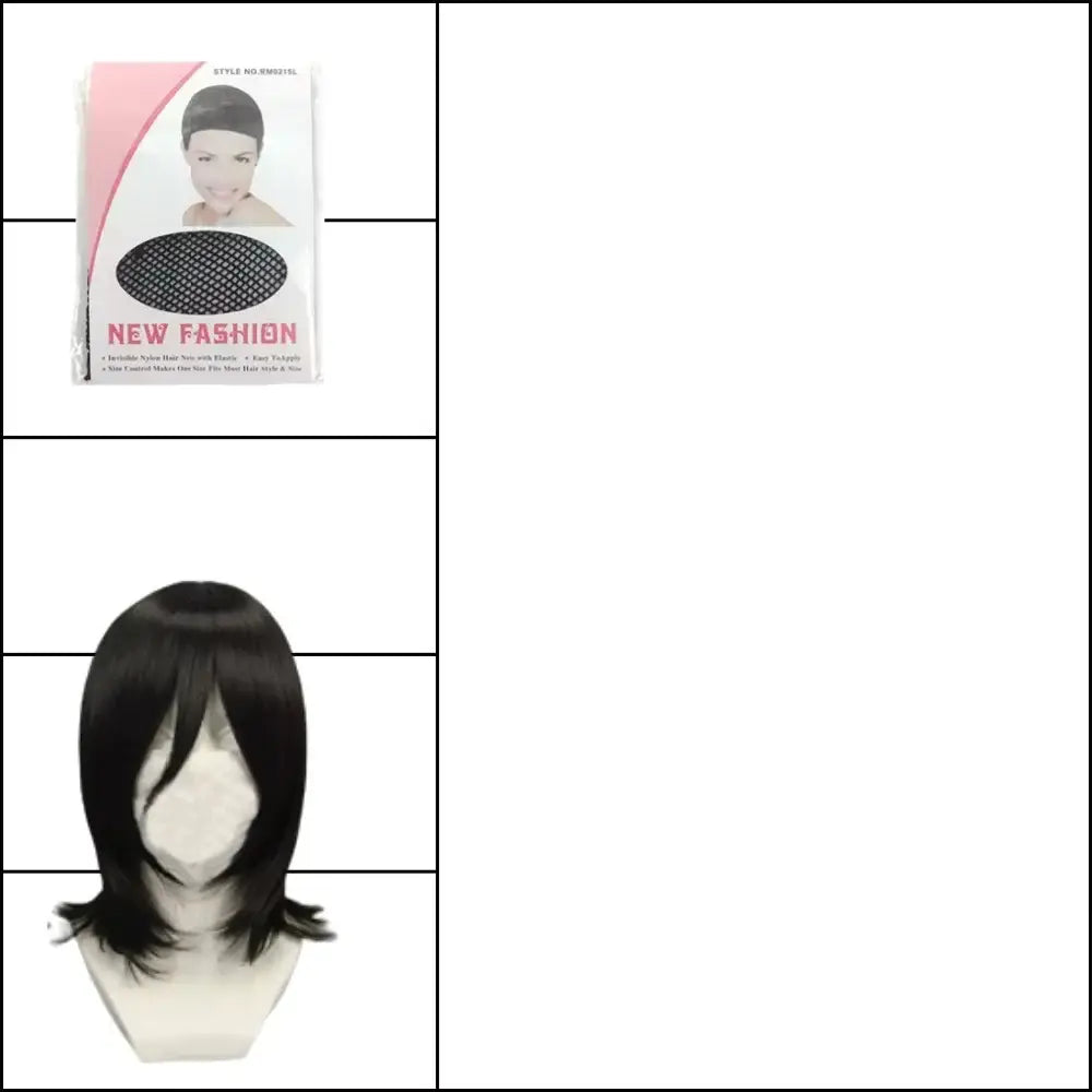 Bleach Rukia Shinigami Cosplay Wig Set – Anime Costume