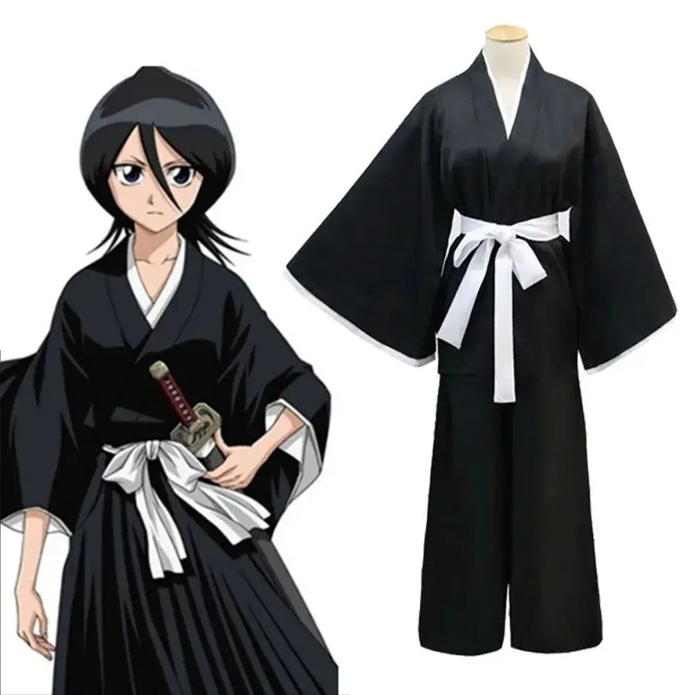Bleach Rukia Shinigami Kimono – Full Cosplay Outfit
