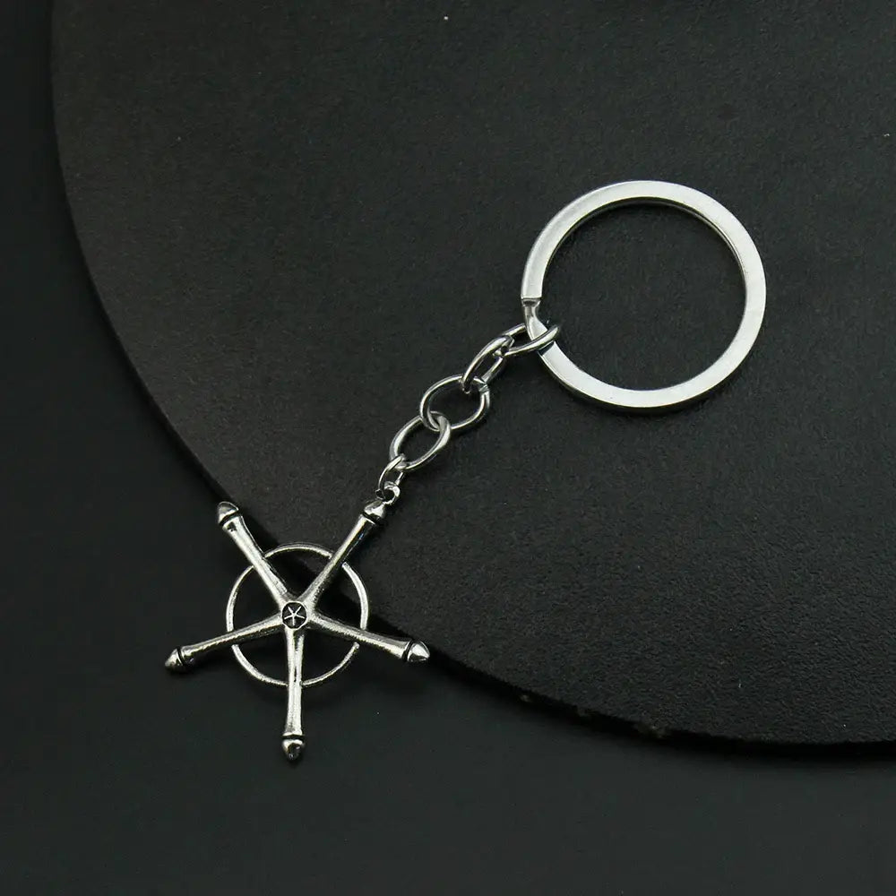 Bleach Ulquiorra Cifer Mask Keychain – Metal Pendant