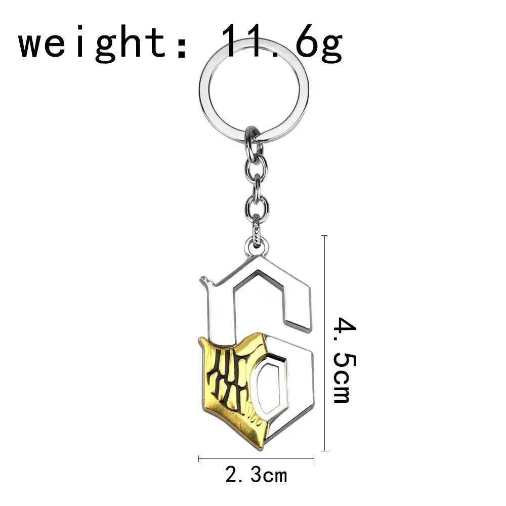 Bleach Ulquiorra Cifer Mask Keychain – Metal Pendant