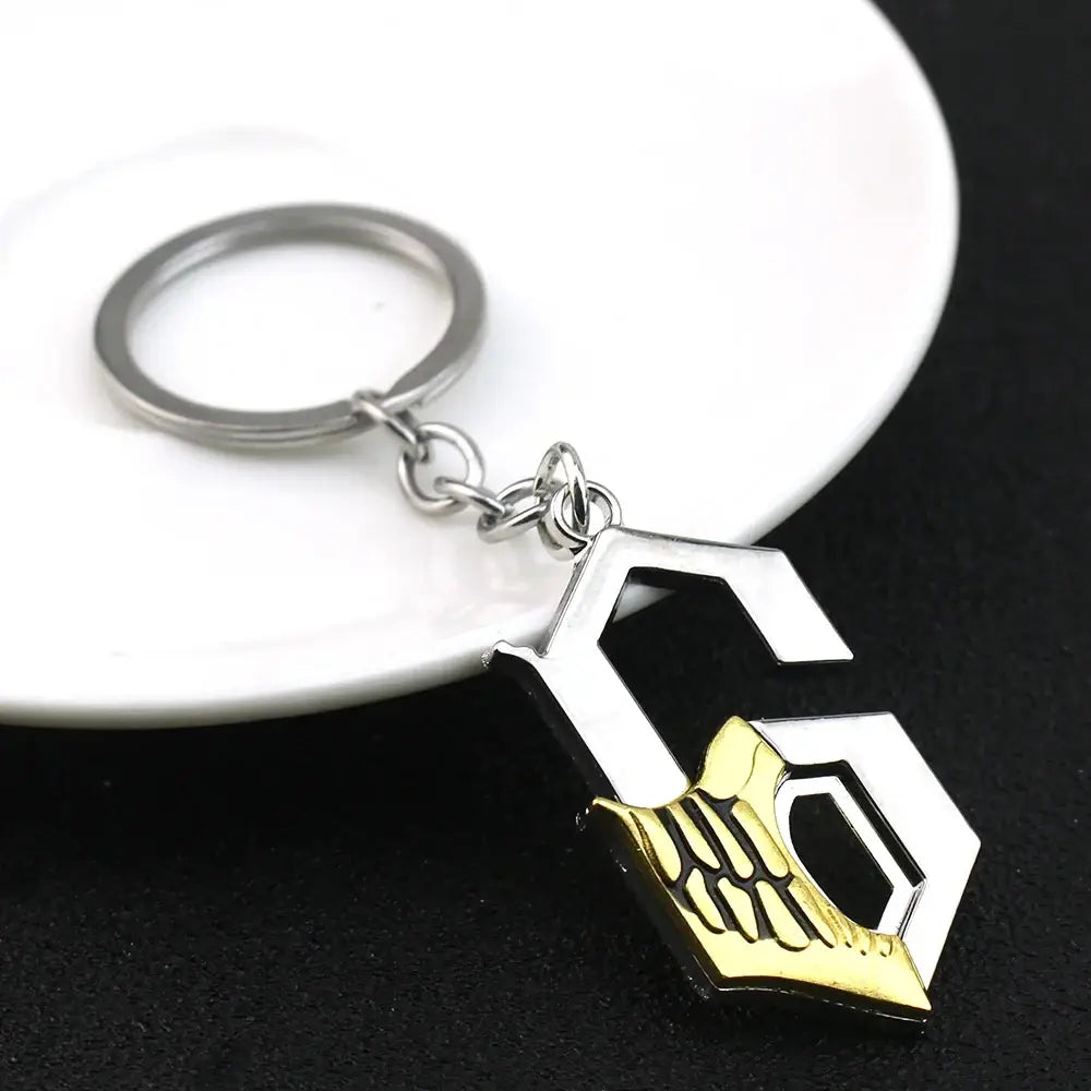 Bleach Ulquiorra Cifer Mask Keychain – Metal Pendant