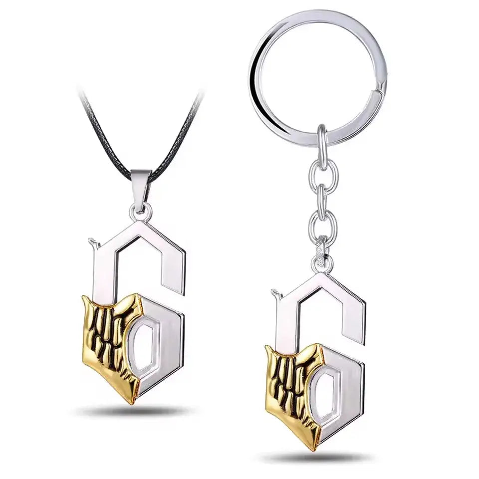 Bleach Ulquiorra Cifer Mask Keychain – Metal Pendant