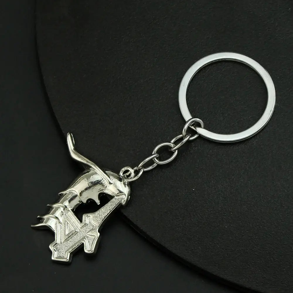 Bleach Ulquiorra Cifer Mask Keychain – Metal Pendant