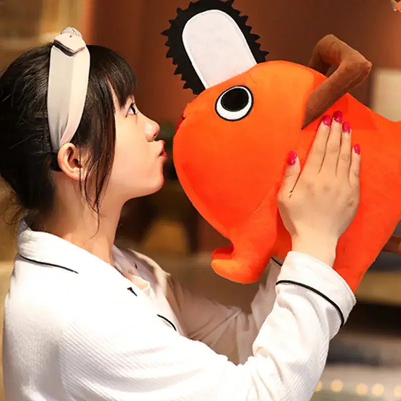 Chainsaw Man Pochita Plush Pendant – Soft Stuffed Pillow
