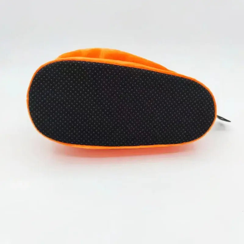 Chainsaw Man Pochita Plush Slipper – Soft Orange Plush