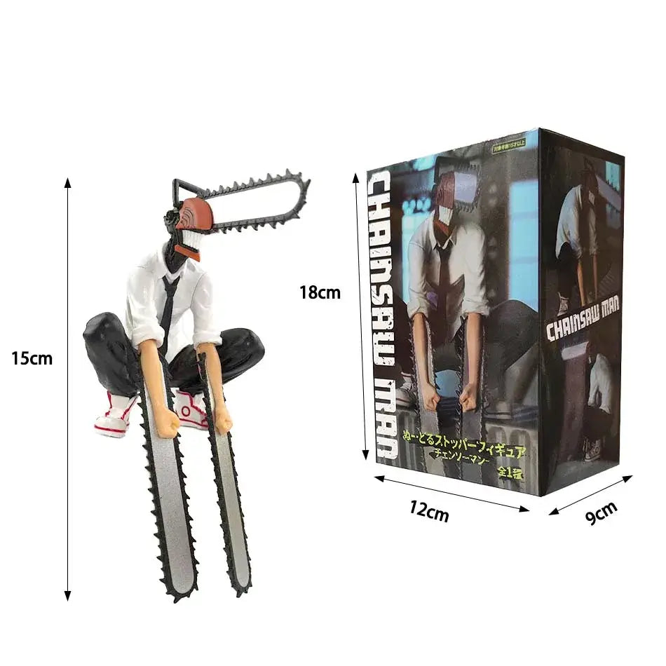 Chainsaw Man Power Noodle Stopper Figurine – PVC Statue