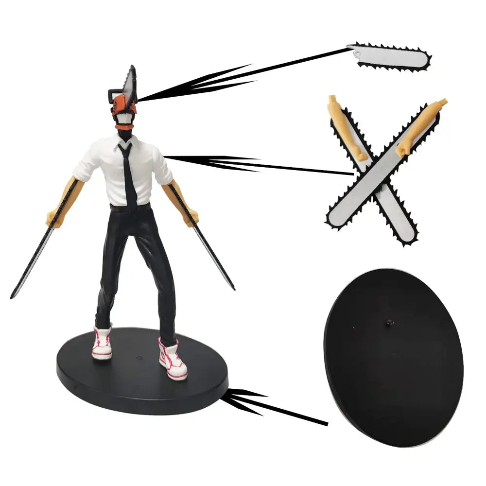 Chainsaw Man Power Noodle Stopper Figurine – PVC Statue