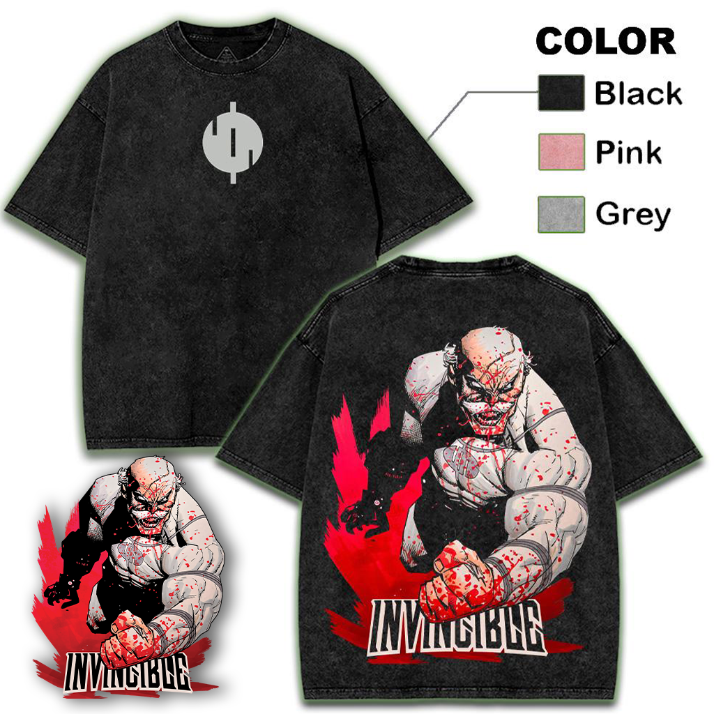 Invincible Conquest Washed T-Shirt