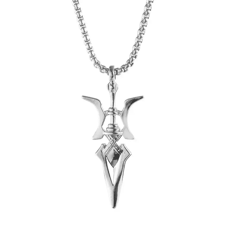 Death Note Misa Amane Halberd Pendant Necklace – Cosplay Jewelry
