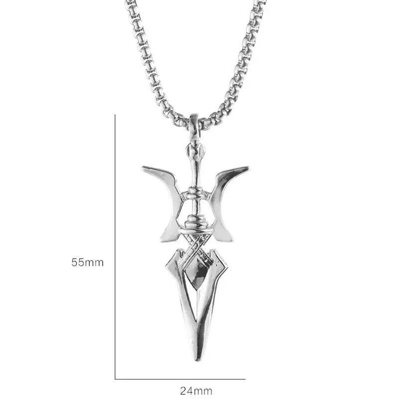 Death Note Misa Amane Halberd Pendant Necklace – Cosplay Jewelry