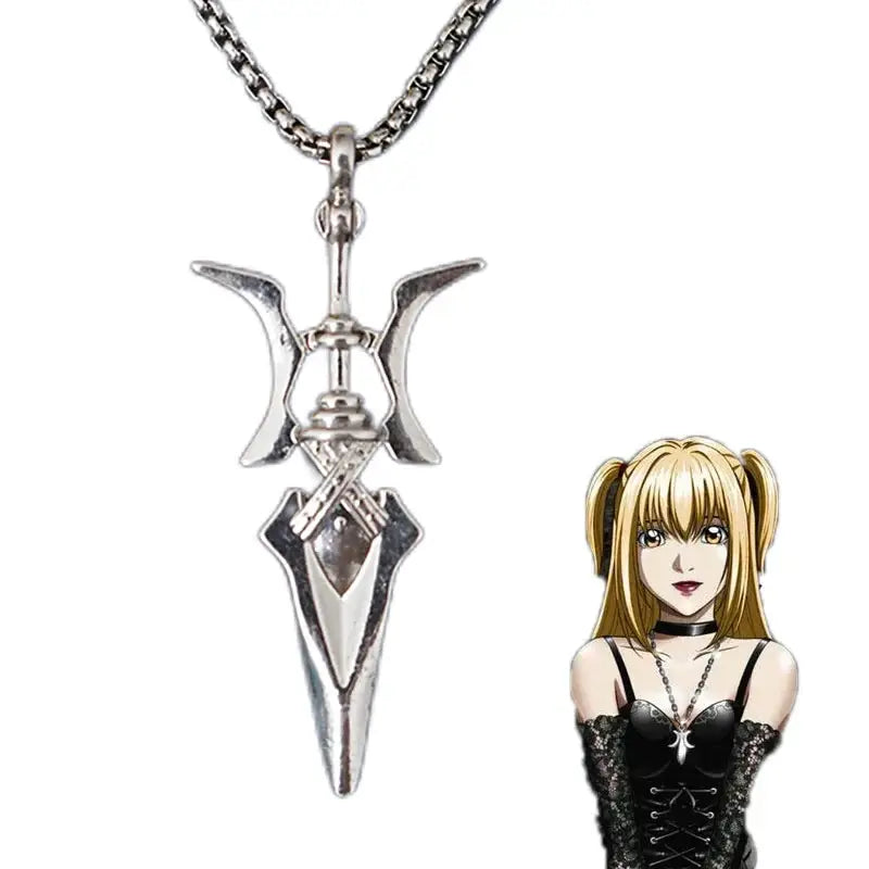 Death Note Misa Amane Halberd Pendant Necklace – Cosplay Jewelry