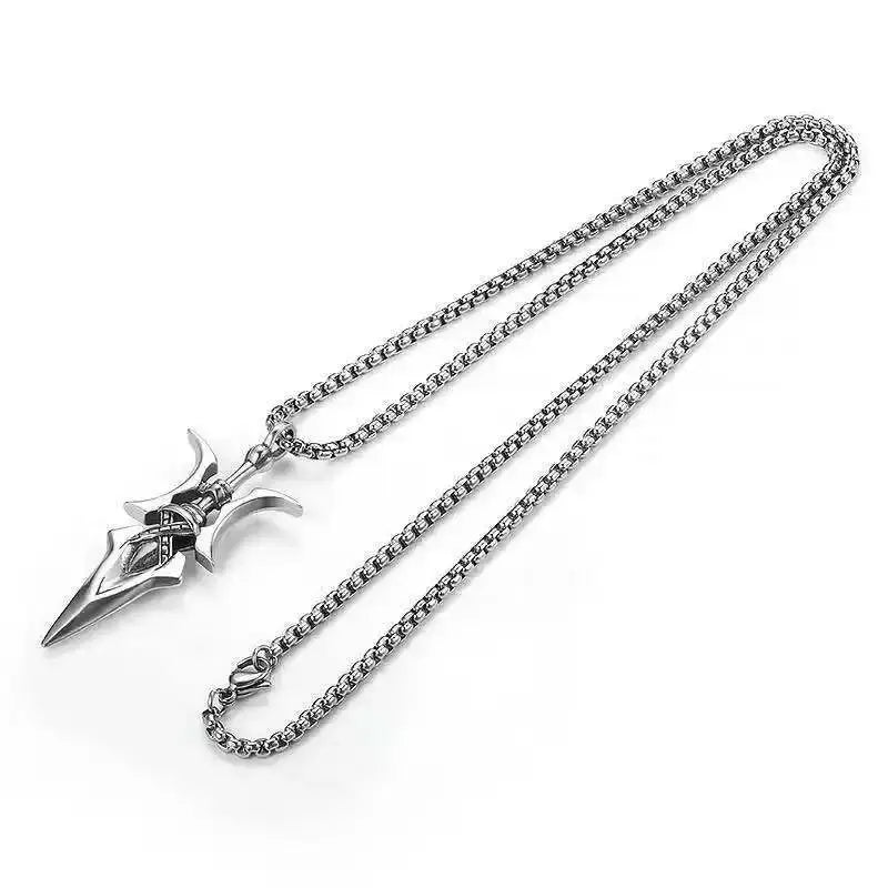 Death Note Misa Amane Halberd Pendant Necklace – Cosplay Jewelry