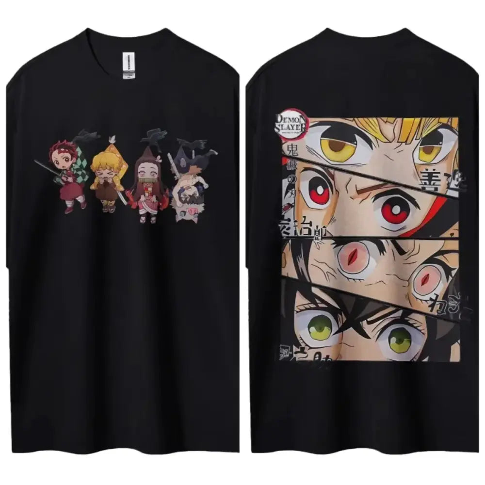 Demon Slayer Kamado Tanjiro T-Shirt – Short Sleeve Cotton