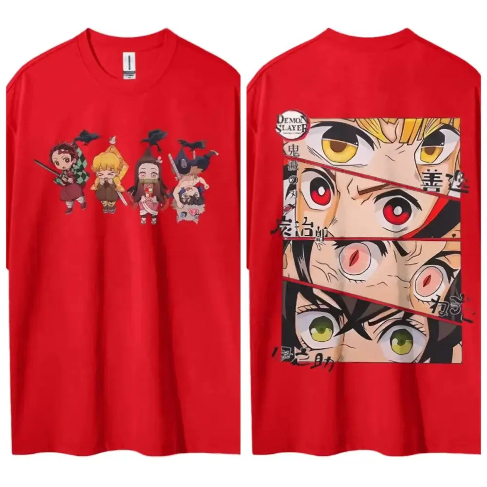 Demon Slayer Kamado Tanjiro T-Shirt – Short Sleeve Cotton