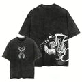Demon Slayer Sanemi Shinazugawa T-Shirt – Washed Vintage