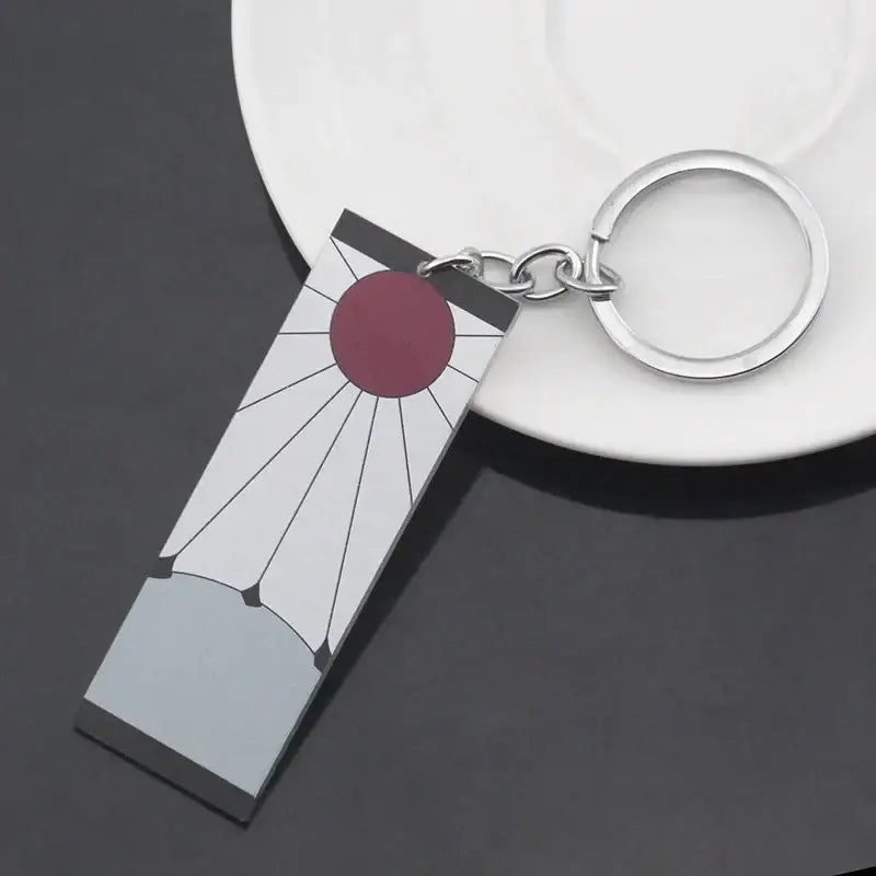Demon Slayer Tanjiro Hanafuda Earrings – Acrylic Drop Jewelry
