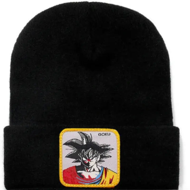 Dragon Ball Buu & Frieza Beanie – Embroidered Knit Hat