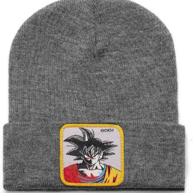 Dragon Ball Buu & Frieza Beanie – Embroidered Knit Hat