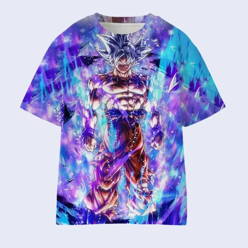 Dragon Ball Goku 3D Printed T-Shirt – Y2K Style Unisex