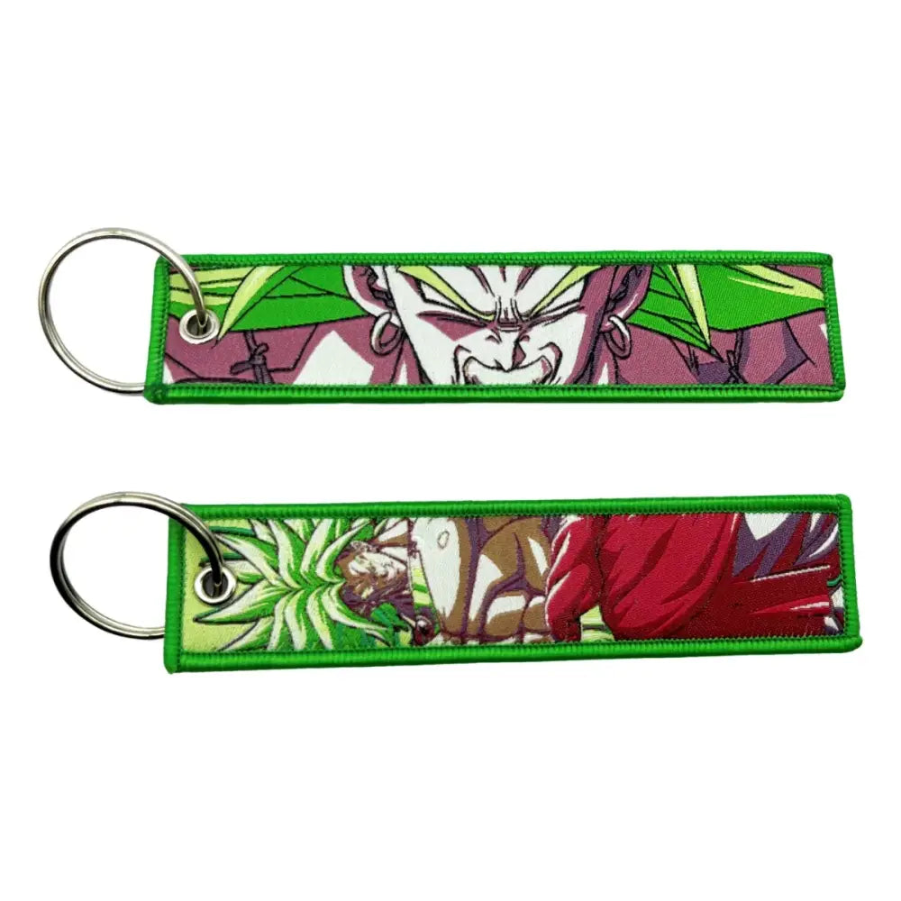 Dragon Ball Goku Embroidery Lanyard – Keychain Holder