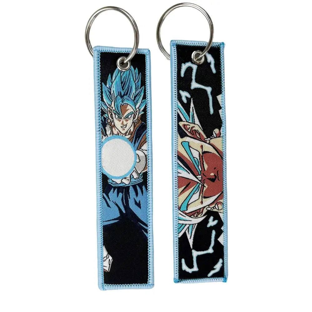 Dragon Ball Goku Embroidery Lanyard – Keychain Holder