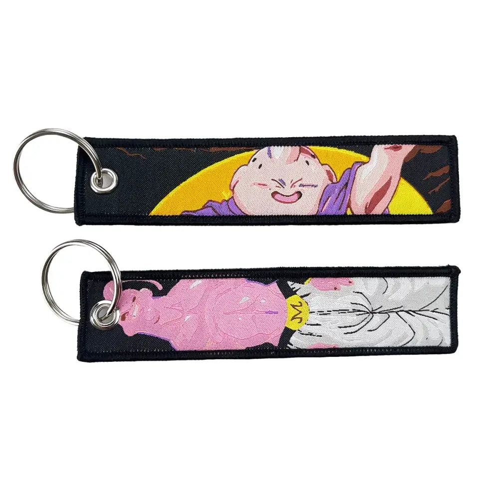 Dragon Ball Goku Embroidery Lanyard – Keychain Holder