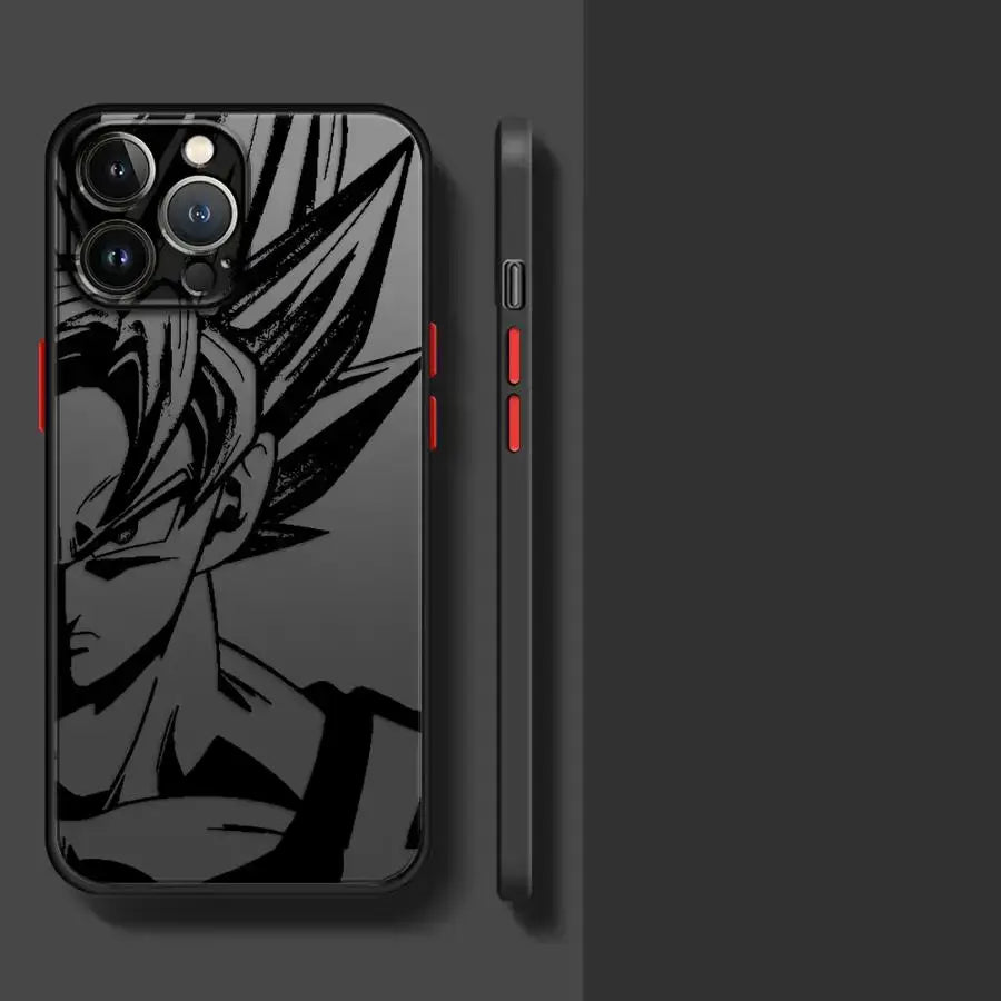 Dragon Ball Goku Phone Case – Shockproof TPU Cover