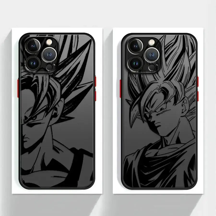 Dragon Ball Goku Phone Case – Shockproof TPU Cover